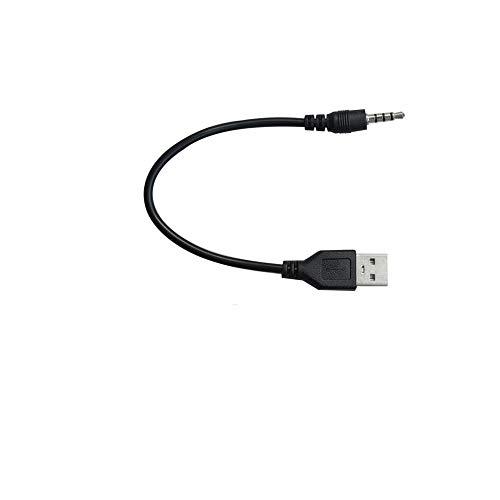 USB 3.5mm 変換ケーブル USB2.0 ステレオ ミニプラグ 充電ケーブル 車オーディオ イ...