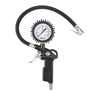 タイヤエアゲージ エアチャックガン 空気圧チェッカー