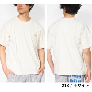 Lee リー Tシャツ 半袖 ワンポイント 刺...の詳細画像3