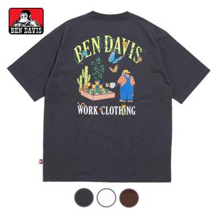 BEN DAVIS ベンデイビス Tシャツ 半袖 ガーデニングイラスト (C-23580057) メンズファッション ブランド
