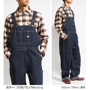 LEE リー オーバーオール デニム ヒッコリ...の詳細画像3
