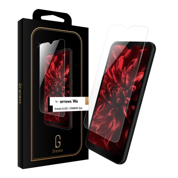 arrows We F-51B FCG01 超強化ガラスフィルム 液晶保護フィルム クリア