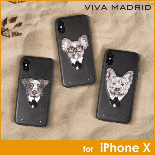 iPhone XS/X ケース VIVA MADRID  シェル型ケース 刺繍 Cuelo Coll...