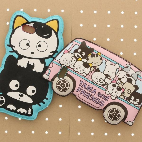 iPhone 7 タマ&amp;フレンズ Design デカPUシェルケース アイフォン7 プレゼント ギフ...