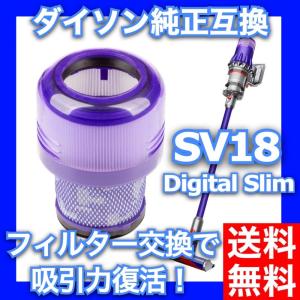ダイソン掃除機フィルター SV18 Digital Slim プレフィルターフィルター 交換フィルター フィルタ 互換フィルター 部品 高品質HEPAフィルタ