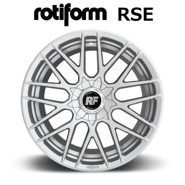 ROTIFORM RSE 19インチ 10.0 5H 120/114.3(マルチ) +40 Silv...