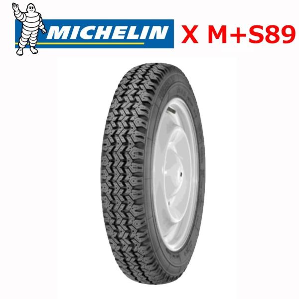 MICHELIN X M+S89 135R15 72Q TL 1本