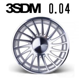 3SDM 0.04 18インチ 8.5 (304) LH 5H 120 +35 Silver / Cut face 1本