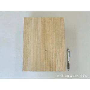 増田桐箱店 桐箱【DVDサイズ 幅約29cm×...の詳細画像3