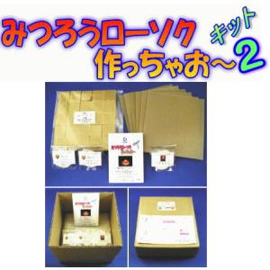 みつろうローソク作っちゃお〜キット2