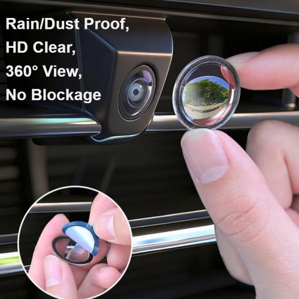 並行輸入品 1〜5ペア 車用 カメラ レンズ プロテクター リアビューバックアップ カメラ カバー ...