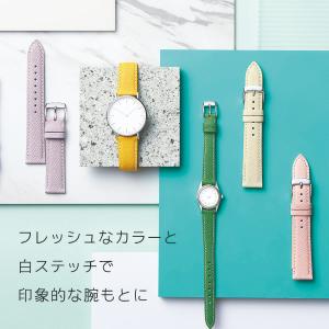 本革 レザー 時計 ベルト 時計ベルト 腕時計...の詳細画像1