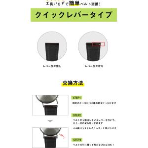レバー タイプ バネ棒 時計ベルト 時計バンド...の詳細画像1