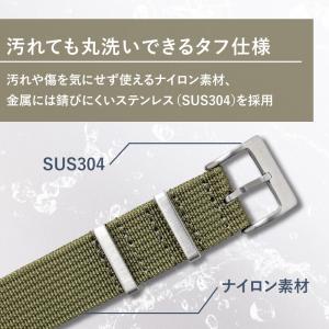 NATOベルト 18mm 20mm 22mm ...の詳細画像4