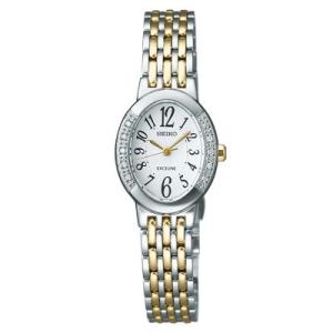 SEIKO セイコー エクセリーヌ EXCELINE 電波 ソーラー 電波時計 腕時計