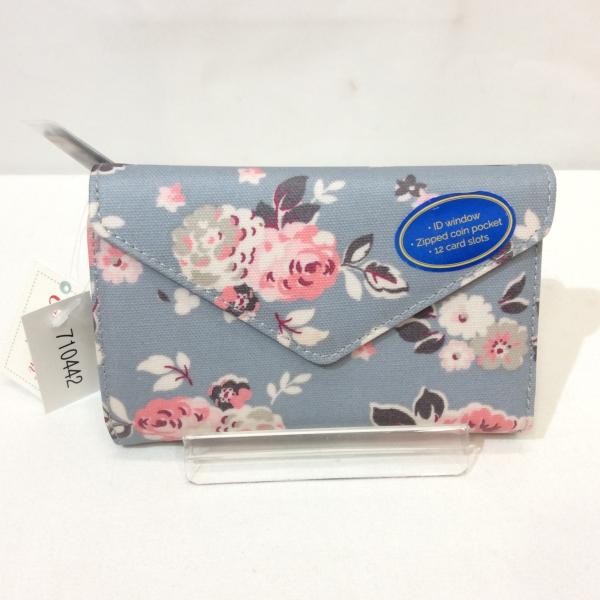 【値下げ】未使用☆Cath Kidston キャスキッドソン 三つ折り財布 710442 コーティン...