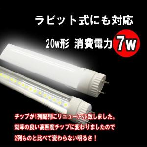 ＬＥＤ蛍光灯 ラビット式にも対応　非常・誘導灯点灯は確認ランプ　LED 蛍光灯20ｗ型　7w LED 蛍光灯20ｗ形 　