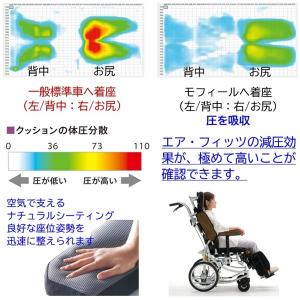 ミキ リクライニング 車椅子 AFP-MR エ...の詳細画像3