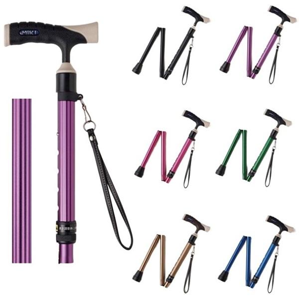 杖 つえ おしゃれ 折りたたみ 女性用 男性用 介護 プレゼント ソフトグリップ 握りやすい ステッ...