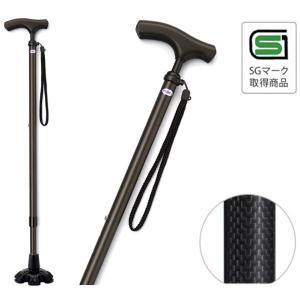 ミキ 杖 つえ カーボン杖 軽量 おしゃれ 男性用 女性用 介護