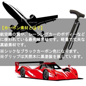 ミキ 杖 つえ カーボン杖 軽量 おしゃれ 男...の詳細画像2