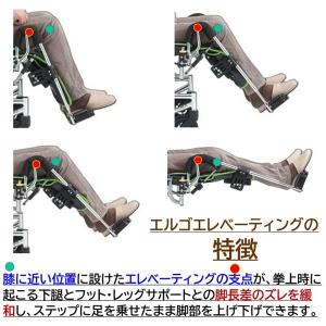 ミキ リクライニング 車椅子 NR-SP2 o...の詳細画像2