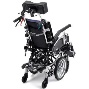 ミキ 車椅子 コンパクト SKR-8 ティルト...の詳細画像2