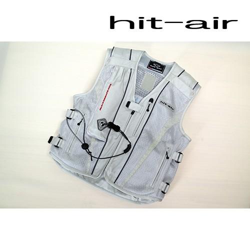 ｈｉｔ-ａｉｒウェアーＭＶ-３　エアーバッグベストＳシステム採用　ライトグレーカラー　Ｓサイズ