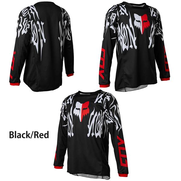 FOX オフロードジャージ 子供用 Youth 180 ブラックレッド/YL