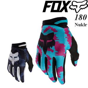 Fox オフロードジャージ ダートパウグローブ ニープロテクター セット フォックス（FOX） パウテクター オフロード グローブ Pawtector