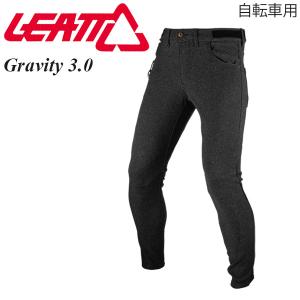 Leatt リアット パンツ マウンテンバイク/自転車用 MTB Gravity 3.0 ブラック/30 デニム ジーンズ｜msi1