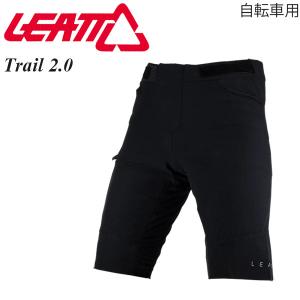 Leatt リアット ショートパンツ マウンテンバイク/自転車用 MTB Trail 2.0 ブラック/30 ショーツ/ハーフパンツ｜msi1