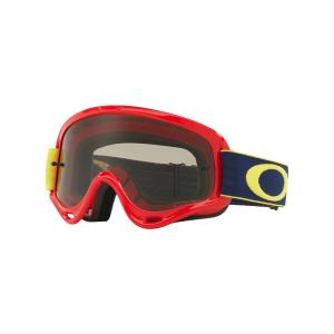 Oakley オークリー XS O Frame Oフレーム MX ゴーグル 子供用 Kickstart キックスタート レッドイエロー ダークグレーレンズ OO7030-12｜msi1