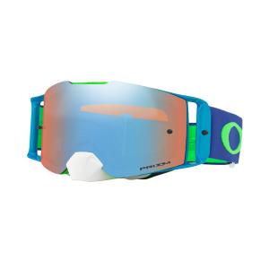 Oakley オークリー Front Line フロントライン MX ゴーグル グリーンブルー プリズムMXサファイアイリジウムレンズ OO7087-11｜msi1