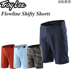 【在庫処分特価】Troy Lee ショートパンツ 自転車用 Flowline Shifty Solid & Spray Camo｜msi1