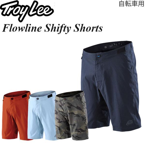 Troy Lee ショートパンツ 自転車用 Flowline Shifty Solid &amp; Spra...