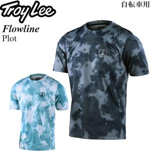 【在庫処分特価】Troy Lee ジャージ 半袖 自転車用 Flowline Plot｜msi1