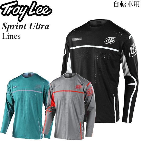 【在庫調整期間限定特価】 Troy Lee ジャージ 長袖 自転車用 Sprint Ultra Li...