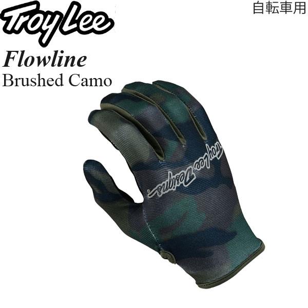 Troy Lee トロイリー グローブ 自転車用 Flowline Brushed Camo