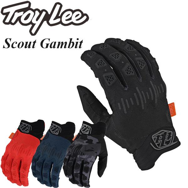 【在庫調整期間限定特価】 Troy Lee トロイリー オフロード グローブ Scout Gambi...