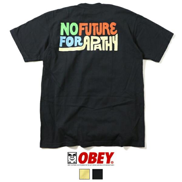 セール 40％OFF OBEY オベイ tシャツ 半袖 プリント スケートボード スケボー ストリー...