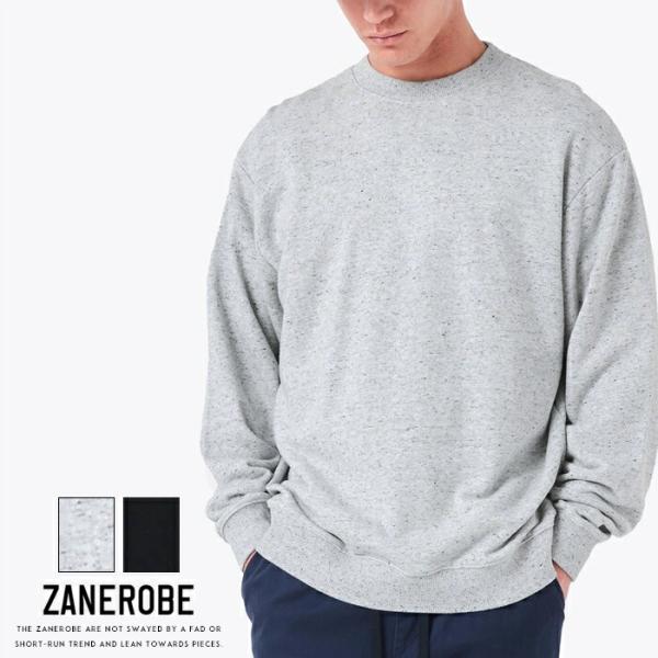 ゼインローブ ZANEROBE トレーナー スウェット プルオーバー クルーネック ビッグシルエット...