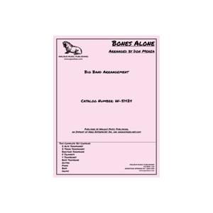 取寄 | Bone's Alone | arr. Don Menza  ( ビッグバンド | 楽譜 ...
