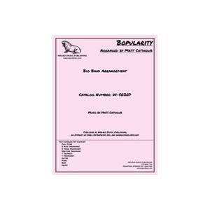 取寄 | Bopularity | Matt Catingub  ( ビッグバンド | 楽譜 )