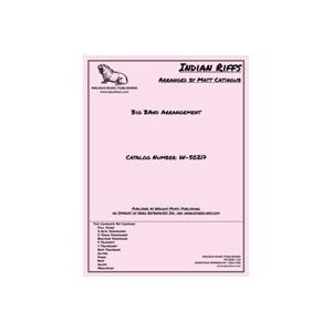 取寄 | Indian Riffs | Matt Catingub  ( ビッグバンド | 楽譜 )