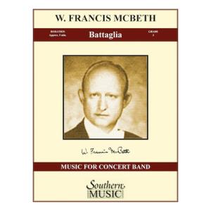 取寄 | バッタリア | フランシス・マクベス  ( 吹奏楽 | 楽譜 )