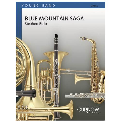 取寄 | ブルー・マウンテン・サガ | スティーヴン・ブラ  ( 吹奏楽 | 楽譜 )