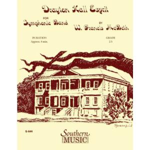 取寄 | ドレイトン・ホールの精神 | フランシス・マクベス  ( 吹奏楽 | 楽譜 )