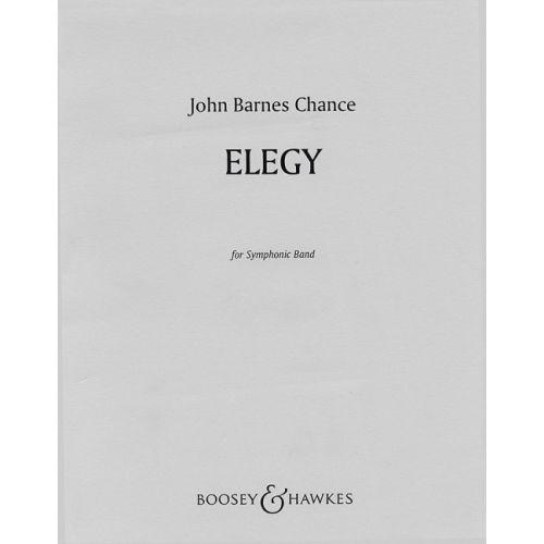 取寄 | エレジー | ジョン・バーンズ・チャンス  ( 吹奏楽 | 楽譜 )