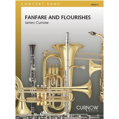 取寄 | ファンファーレとフローリッシュ | ジェームズ・カーナウ  ( 吹奏楽 | 楽譜 )